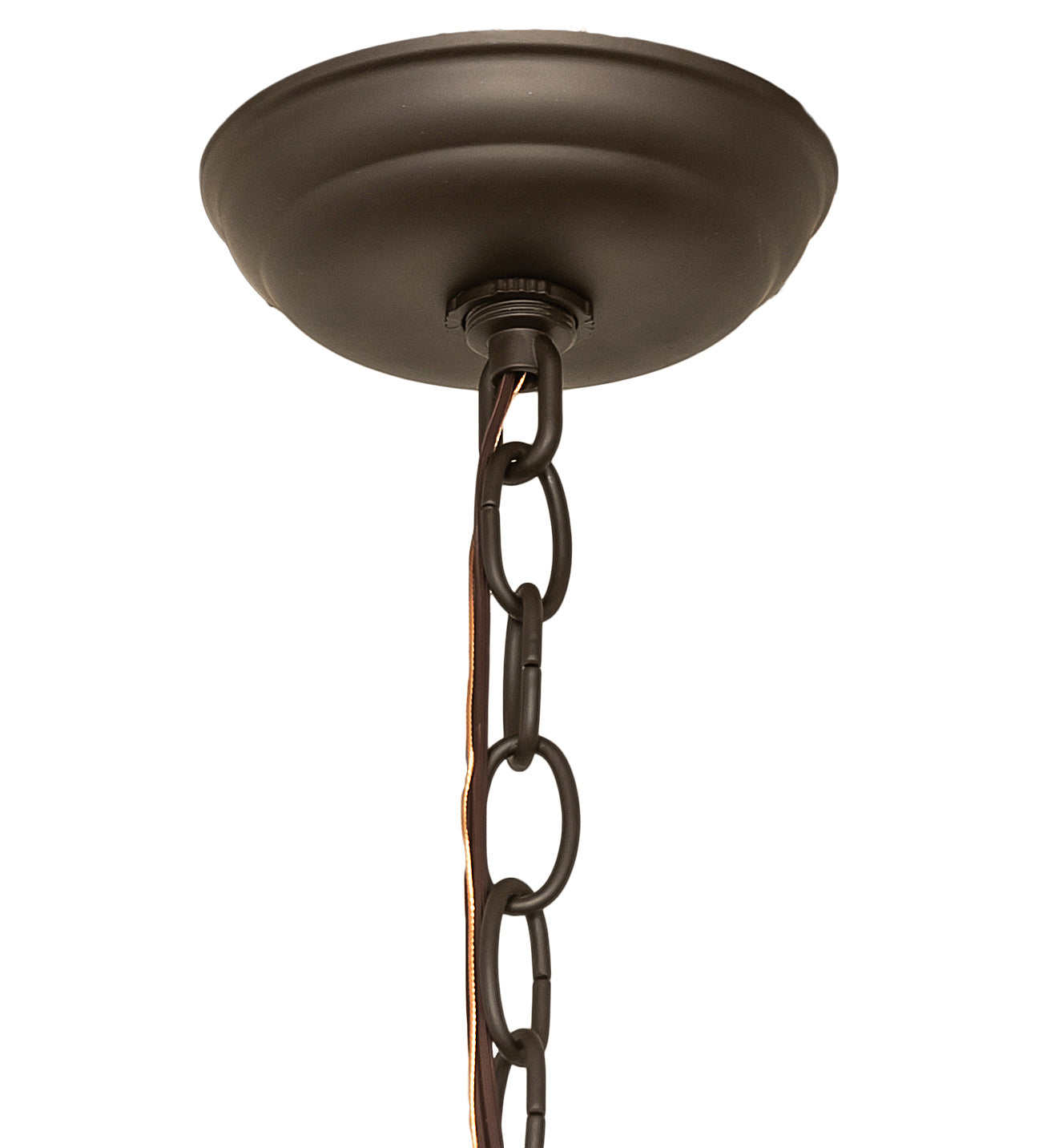 Meyda Tiffany - 251387 - Three Light Pendant - Winter Maple - Oil Rubbed Bronze