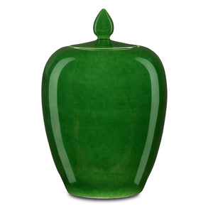 Currey and Company - 1200-0576 - Jar - Imperial - Green