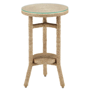 Currey and Company - 3000-0214 - Drinks Table - Limay - Natural Rope