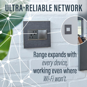 Legrand - WNAH2W1 - Smart Surface-Mount Gateway with Netatmo - adorne - White