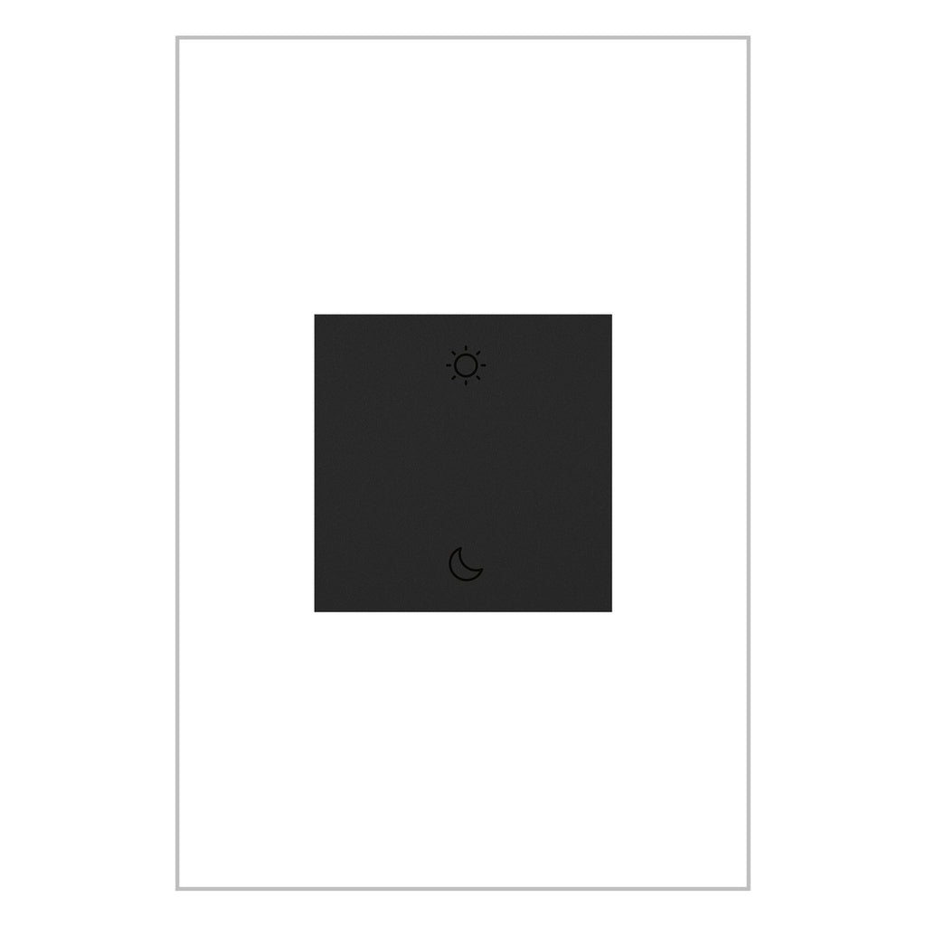 Legrand - WNAL43G1 - Wireless Wake/Sleep Smart Switch with Netatmo - adorne - Graphite