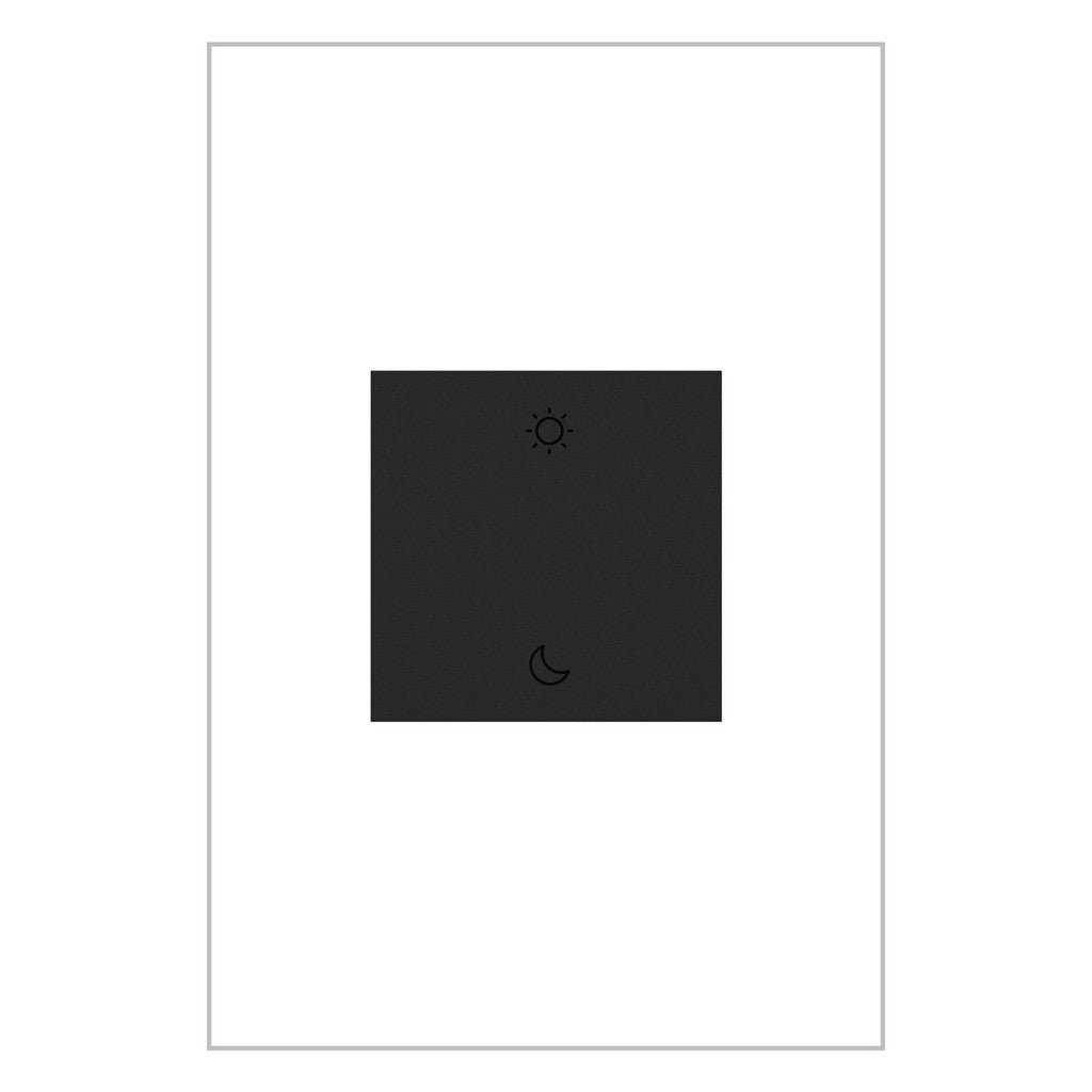 Legrand - WNAL43G1 - Wireless Wake/Sleep Smart Switch with Netatmo - adorne - Graphite