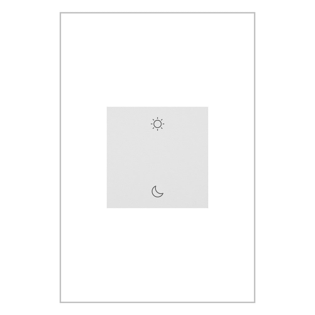 Legrand - WNAL43W1 - Wireless Wake/Sleep Smart Switch with Netatmo - adorne - White