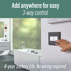 Legrand - WNAL63G1 - Wireless Remote Smart Dimmer with Netatmo - adorne - Graphite