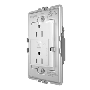 Legrand - WNAR153W1 - Plus-Sized 15A Outlet - Adorne - White