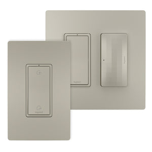 Legrand - WNRH10KITNI - Switch Kit With H/A Switch - radiant - Nickel