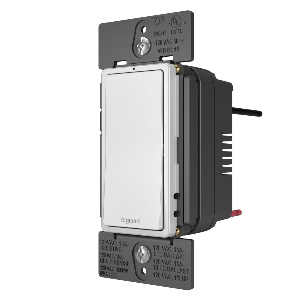Legrand - WNRL10WH - Smart Switch with Netatmo - radiant - White