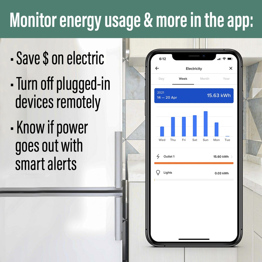 Legrand - WNRL33LA - Wireless Home/Away Smart Switch, with Netatmo - radiant - Light Almond