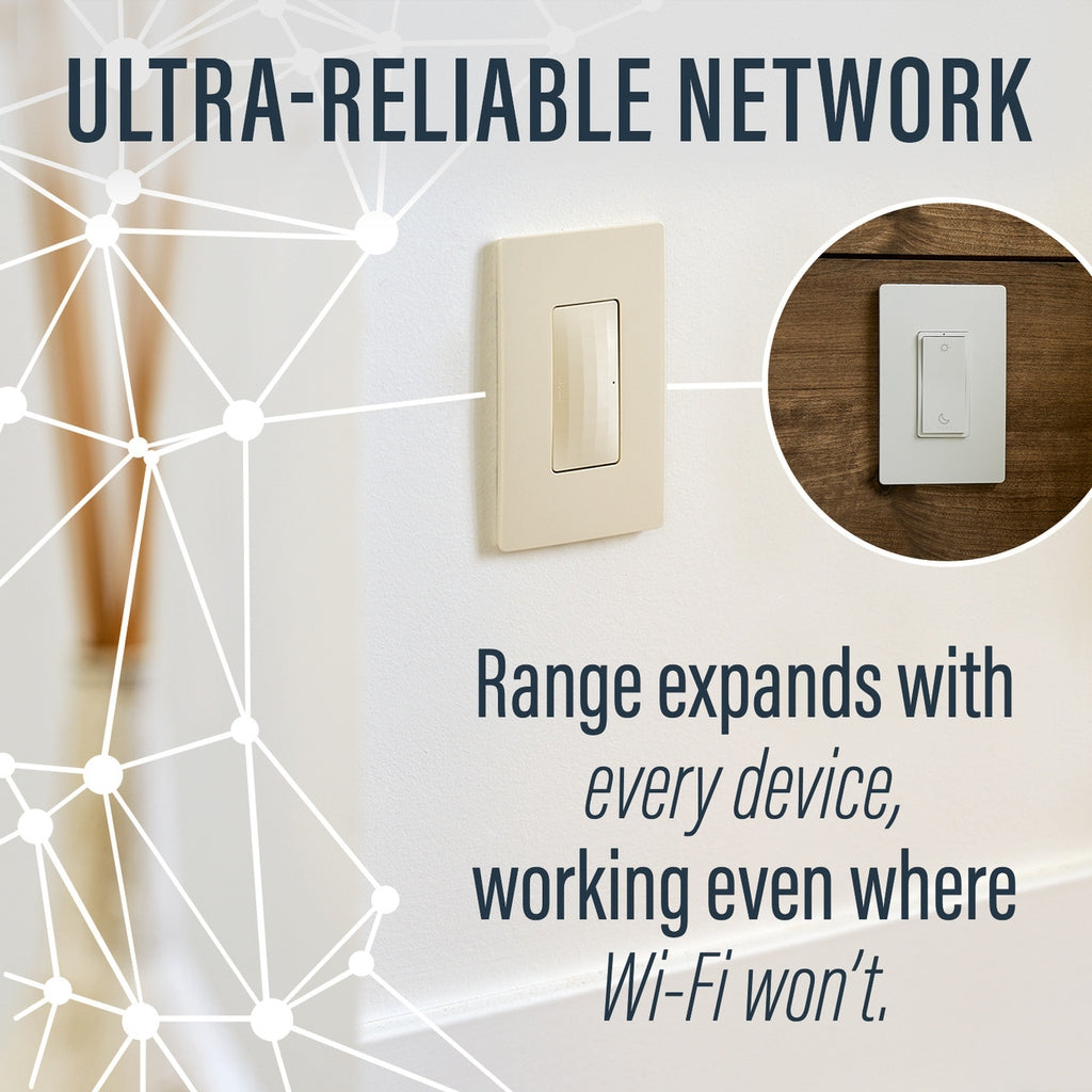 Legrand - WNRL33LA - Wireless Home/Away Smart Switch, with Netatmo - radiant - Light Almond