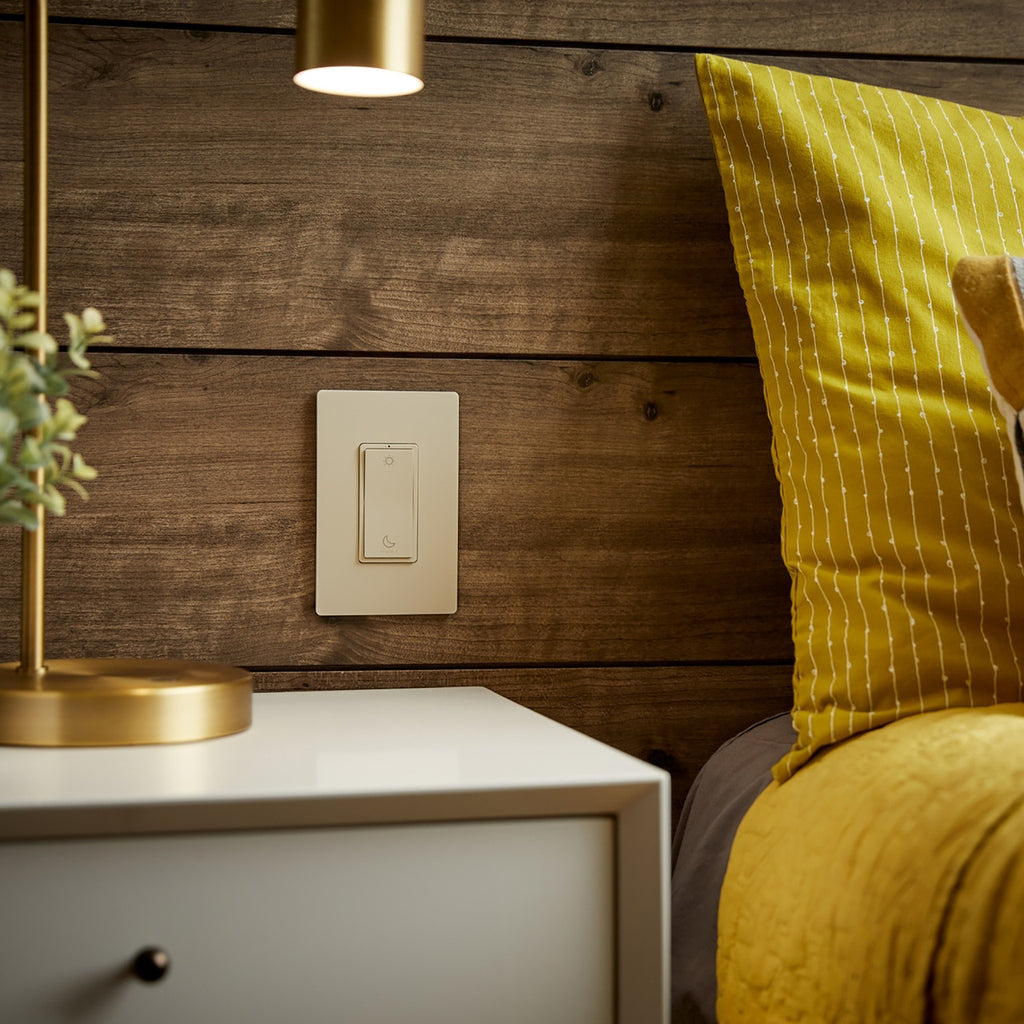 Legrand - WNRL43LA - Wireless Wake/Sleep Smart Switch, with Netatmo - radiant - Light Almond