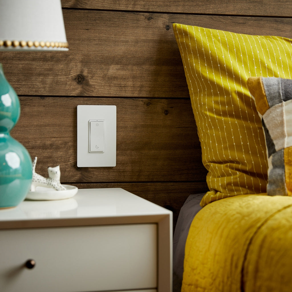 Legrand - WNRL43WH - Wireless Wake/Sleep Smart Switch, with Netatmo - radiant - White