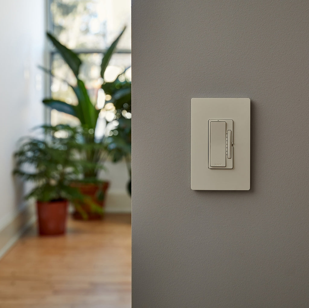 Legrand - WNRL63LA - Wireless Remote Smart Dimmer, with Netatmo - radiant - Light Almond