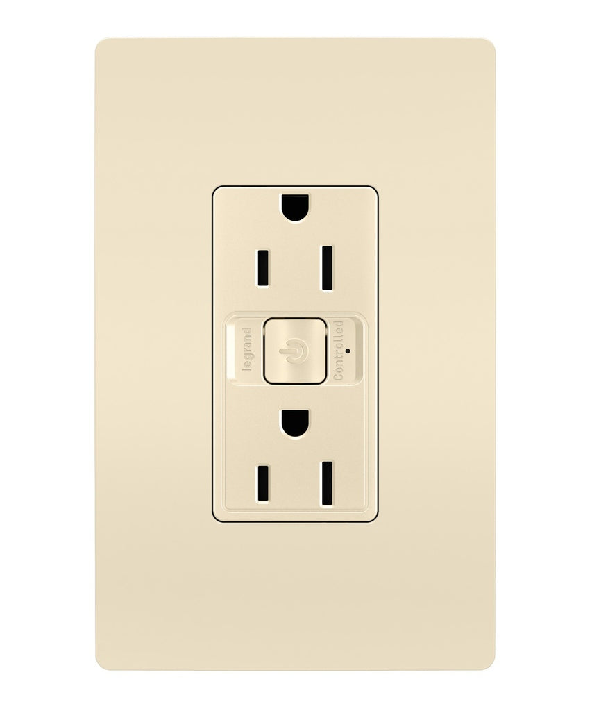 Legrand - WNRR15LA - Smart 15A Outlet with Netatmo - radiant - Light Almond