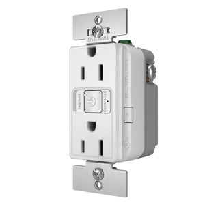 Legrand - WNRR15WH - Smart 15A Outlet with Netatmo - radiant - White