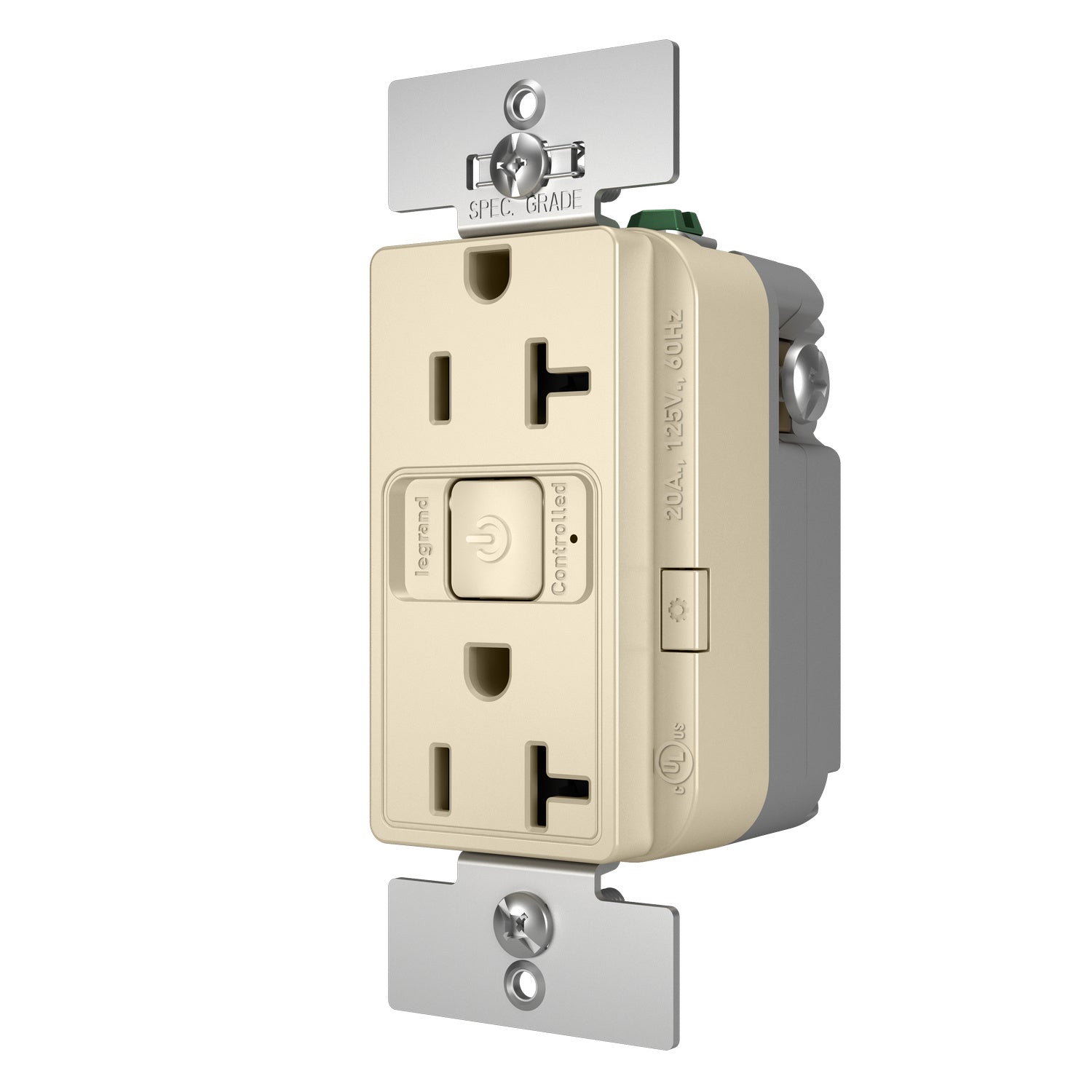Legrand - WNRR20LA - Smart 20A Outlet with Netatmo - radiant - Light Almond
