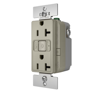 Legrand - WNRR20NI - Smart 20A Outlet with Netatmo - radiant - Nickel