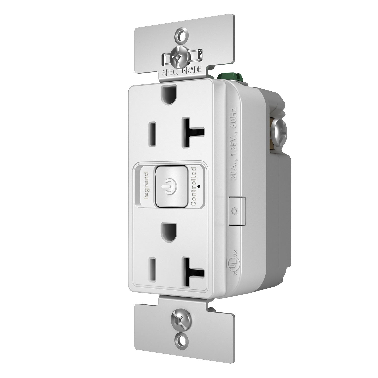 Legrand - WNRR20WH - 20A Outlet - radiant - White