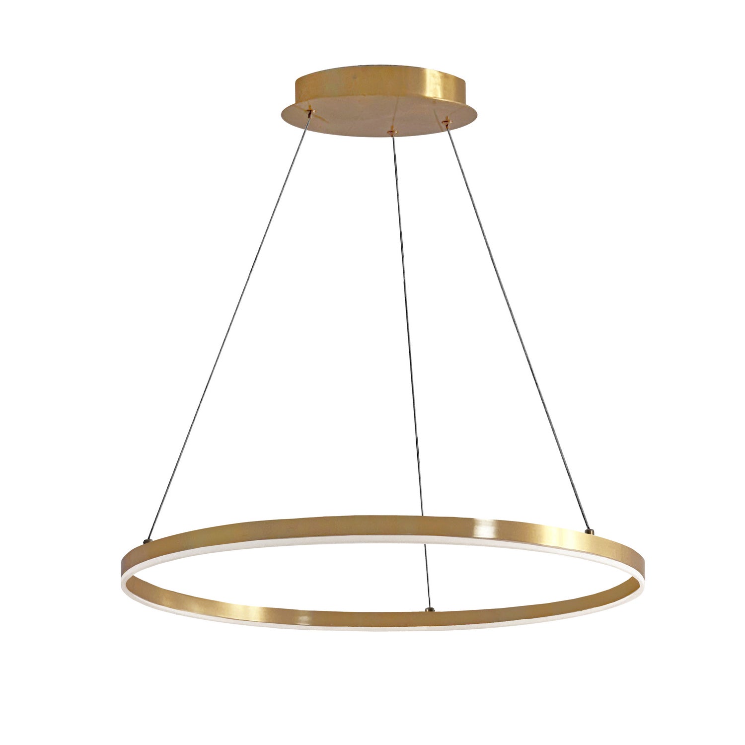 Dainolite Ltd - CIR-2434C-AGB - LED Chandelier - Circulo - Aged Brass