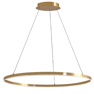 Dainolite Ltd - CIR-3263C-AGB - LED Chandelier - Circulo - Aged Brass