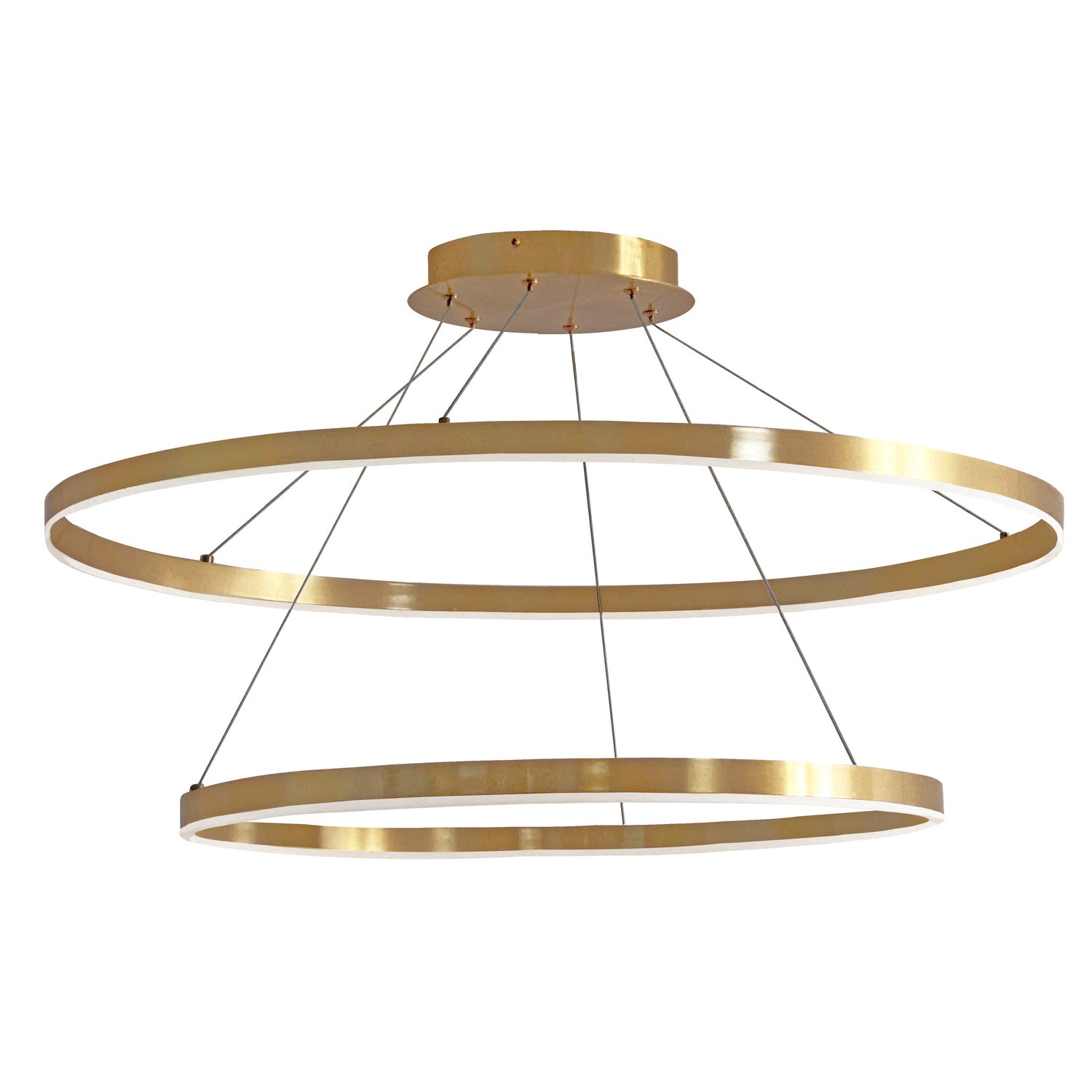 Dainolite Ltd - CIR-3397C-AGB - LED Chandelier - Circulo - Aged Brass