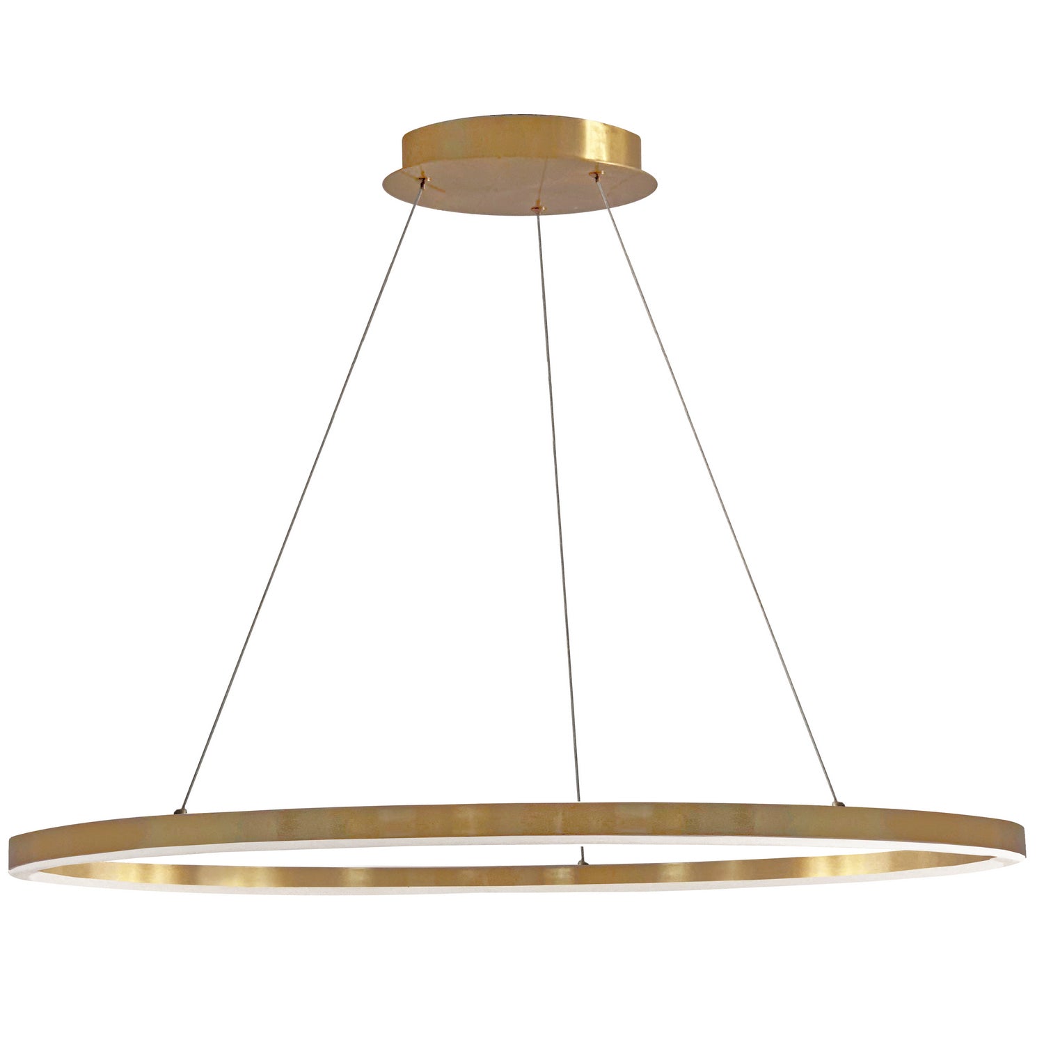 Dainolite Ltd - CIR-4463C-AGB - LED Chandelier - Circulo - Aged Brass