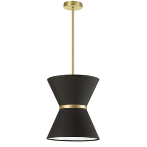 Dainolite Ltd - CTN-121P-AGB-797 - One Light Pendant - Caterine - Black