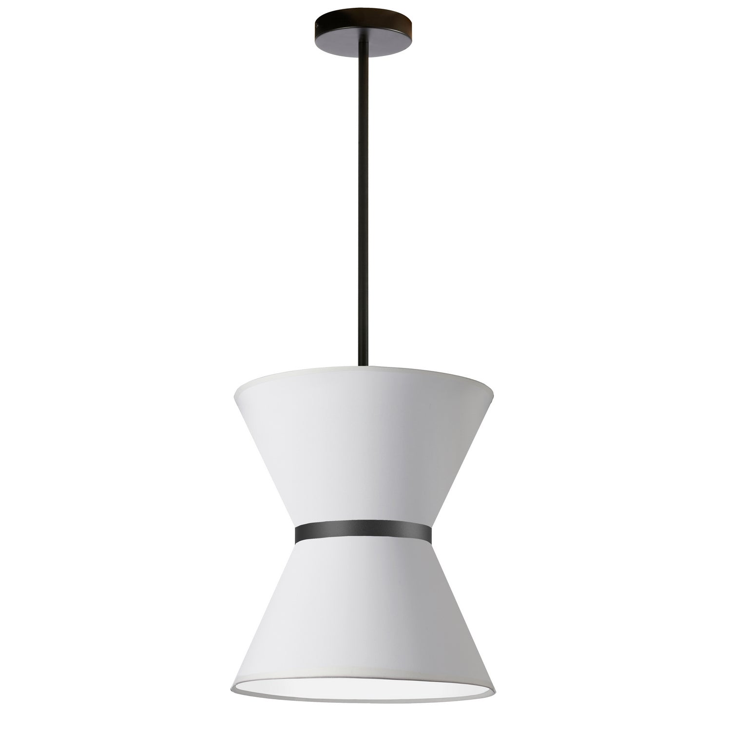 Dainolite Ltd - CTN-121P-MB-790 - One Light Pendant - Caterine - White