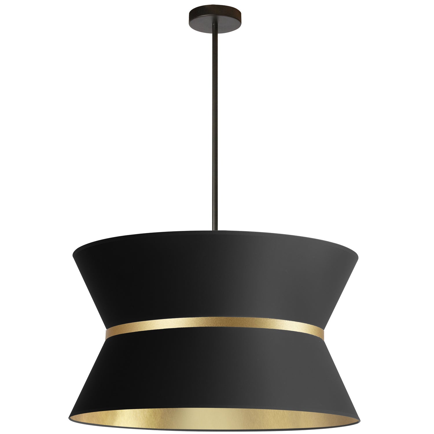 Dainolite Ltd - CTN-244C-MB-698 - Four Light Chandelier - Caterine - Black