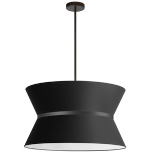 Dainolite Ltd - CTN-244C-MB-797 - Four Light Chandelier - Caterine - Black