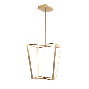 Dainolite Ltd - CUR-1848C-AGB - LED Chandelier - Curant - Aged Brass