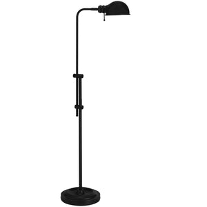 Dainolite Ltd - DM1958F-MB - One Light Floor Lamp - Fedora - Black