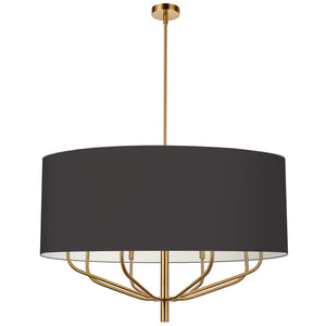 Dainolite Ltd - ELN-388C-AGB-797 - Eight Light Chandelier - Eleanor - Black