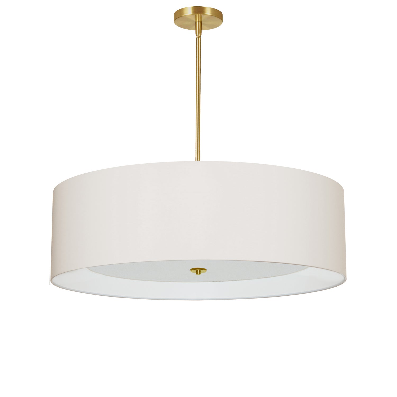 Dainolite Ltd - HEL-304P-AGB-CRM - Four Light Pendant - Helena - Cream