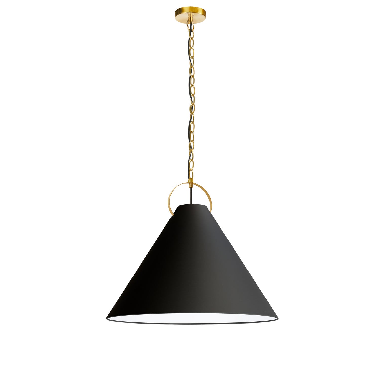 Dainolite Ltd - PCN-241P-AGB-797 - One Light Pendant - Princeton - Black