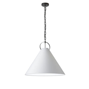 Dainolite Ltd - PCN-241P-MB-790 - One Light Pendant - Princeton - White