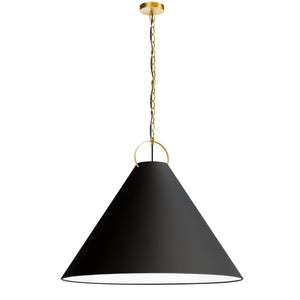 Dainolite Ltd - PCN-321P-AGB-797 - One Light Pendant - Princeton - Black