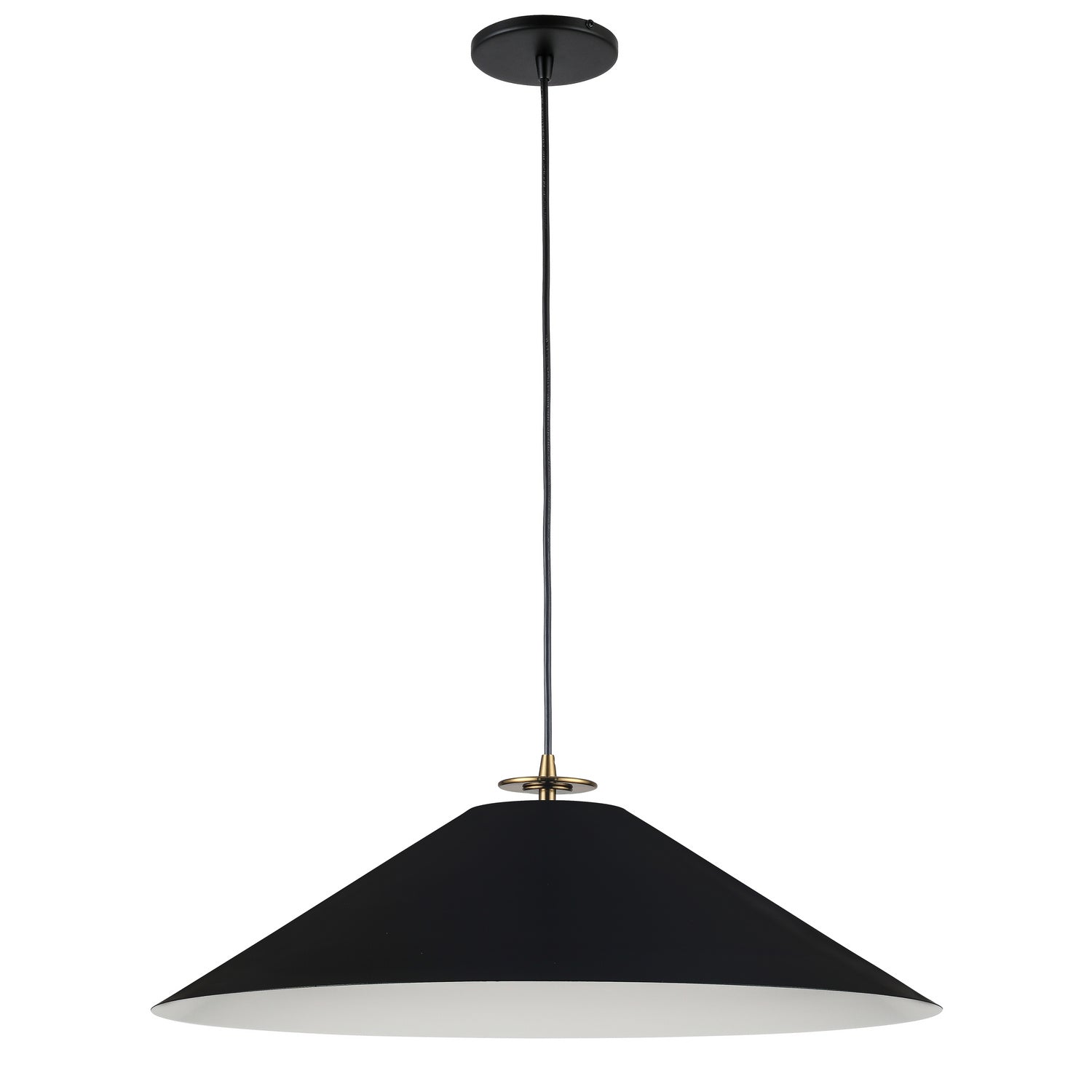 Dainolite Ltd - PDC-241P-AGB-MB - One Light Pendant - Prudence - Black