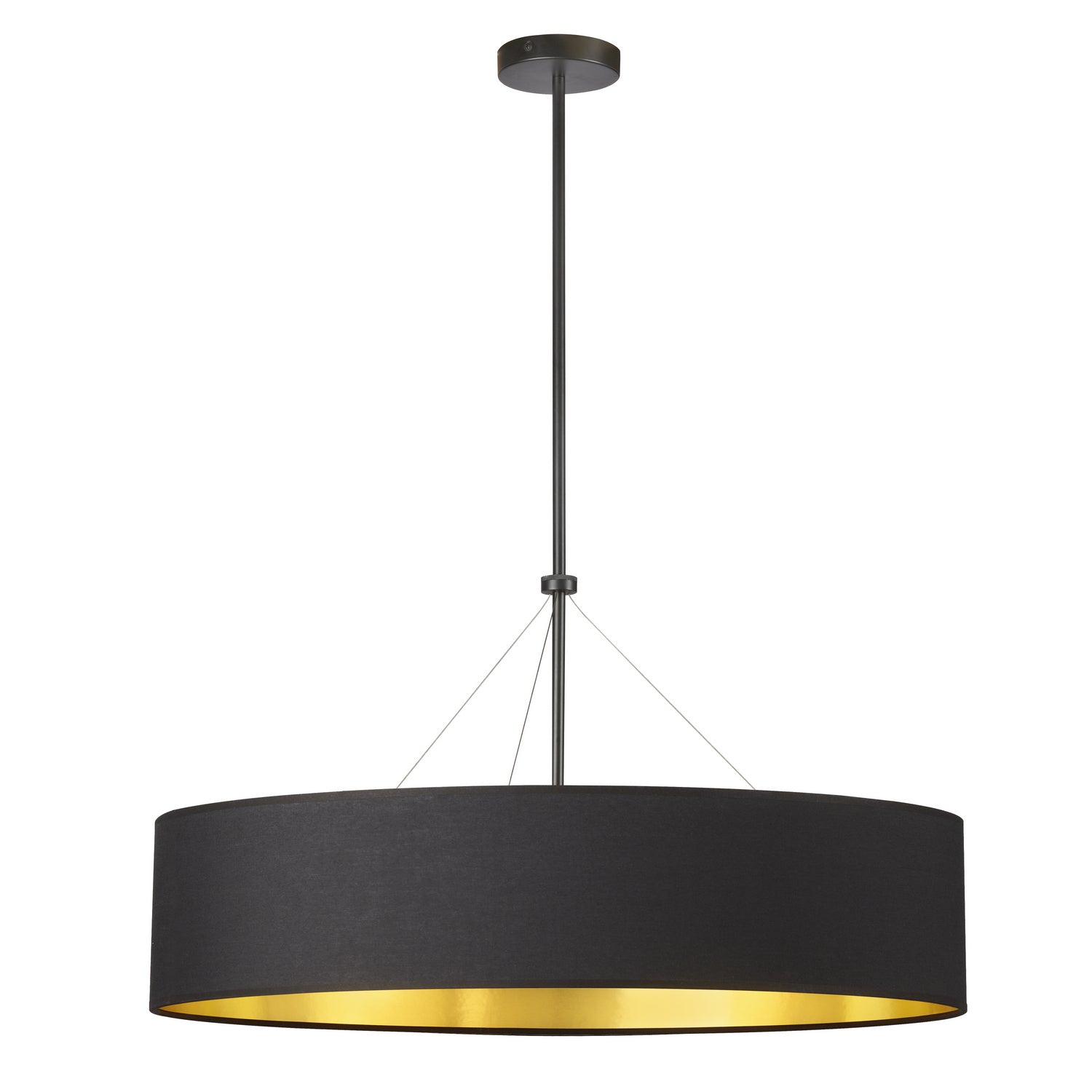 Dainolite Ltd - PLV-304C-MB-698 - Four Light Chandelier - Pallavi - Black