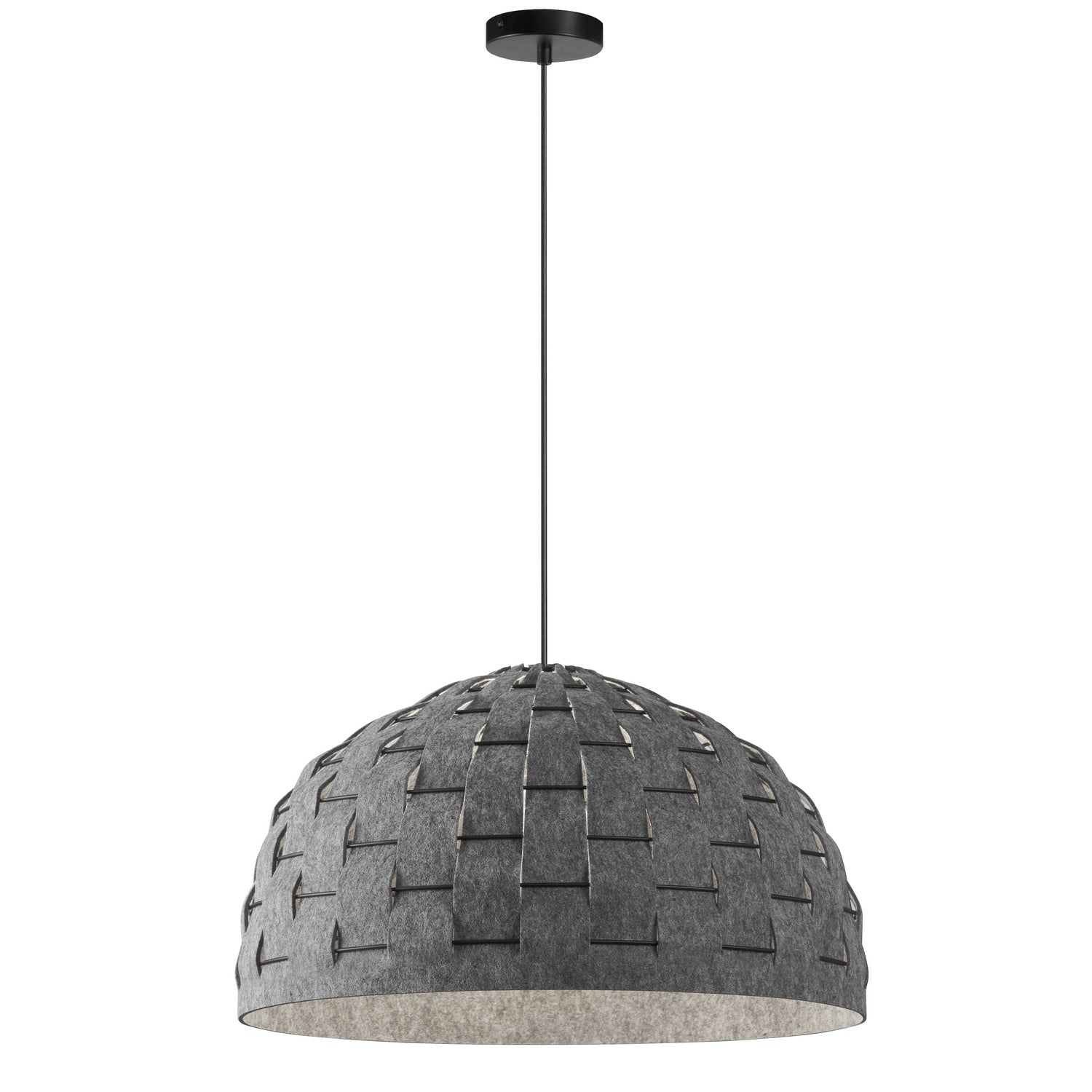 Dainolite Ltd - PRA-241P-MB-500 - One Light Pendant - Priscilla - Grey