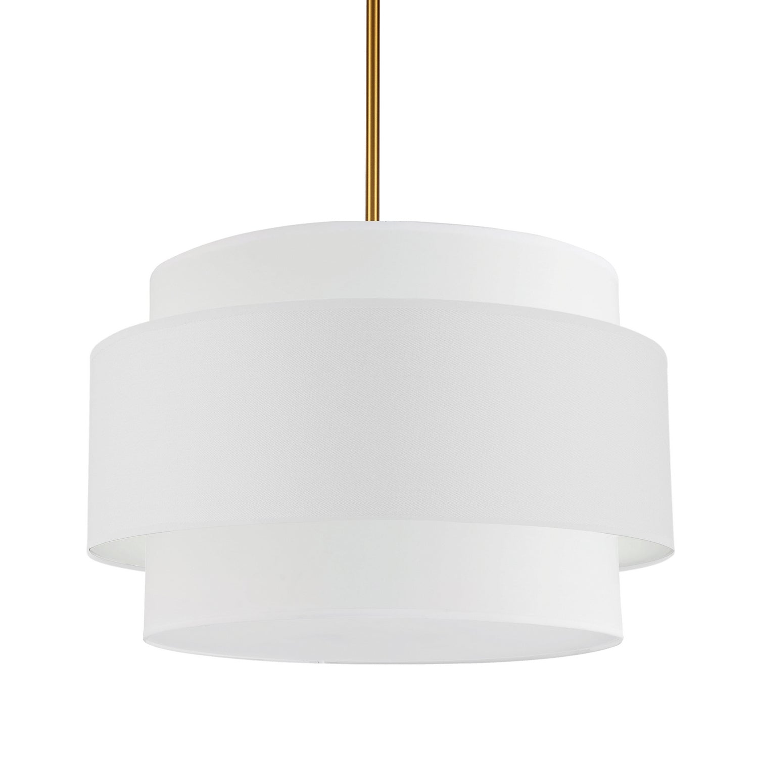 Dainolite Ltd - PYA-224C-AGB-WH - Four Light Chandelier - Priya - White