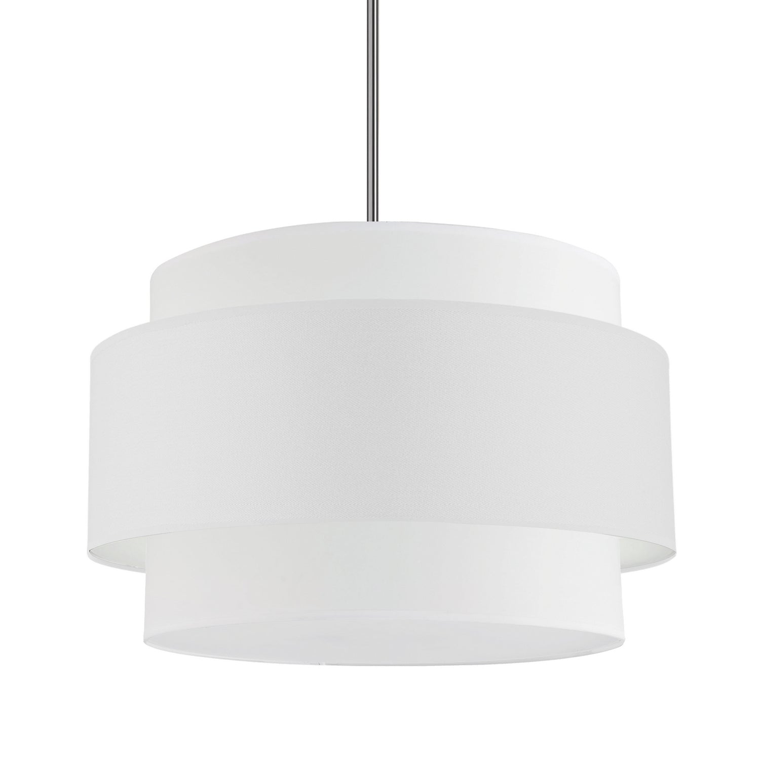 Dainolite Ltd - PYA-224C-PC-WH - Four Light Chandelier - Priya - White