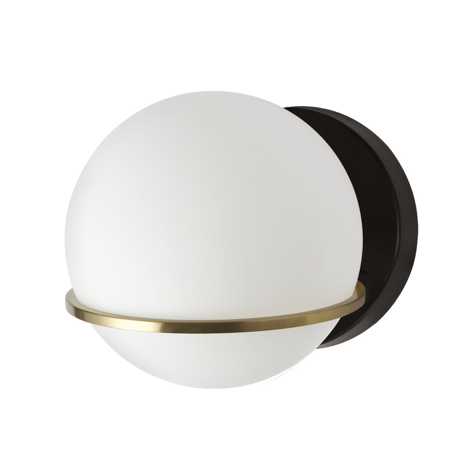 Dainolite Ltd - SOF-61W-MB-AGB - One Light Wall Sconce - Sofia - Aged Brass