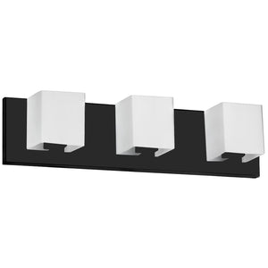 Dainolite Ltd - V1230-3W-MB - Three Light Vanity Fixture - Verona - Black