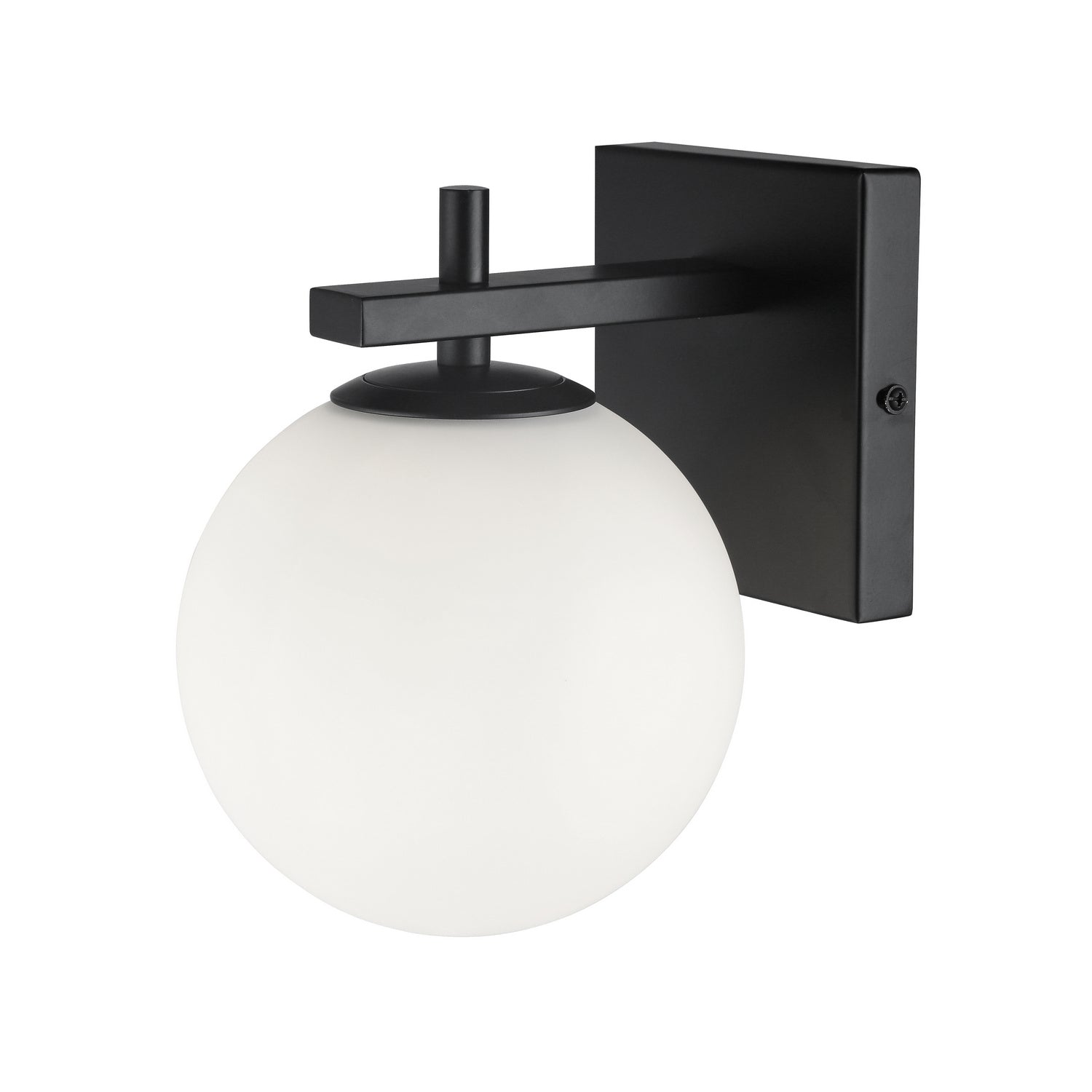 Dainolite Ltd - VAD-51W-MB - One Light Wall Sconce - Vivaldi - Black