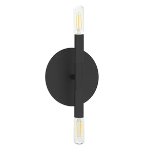 Dainolite Ltd - WAN-132W-MB - Two Light Wall Sconce - Wand - Black