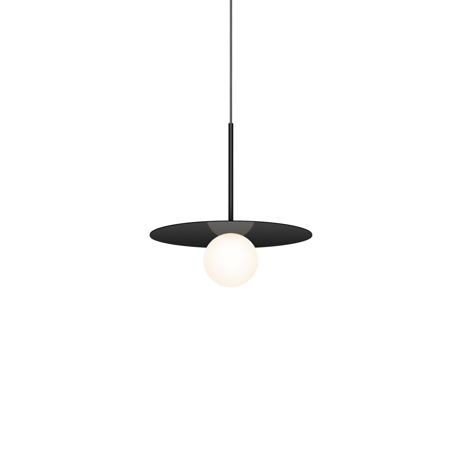 Pablo Designs - BOLA 12 BLK - LED Pendant - Bola Disc - Black