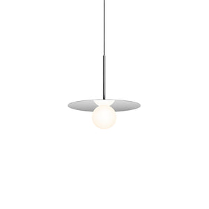 Pablo Designs - BOLA 12 CRM - LED Pendant - Bola Disc - Chrome