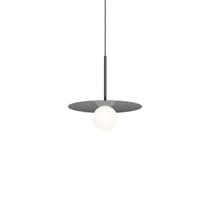 Pablo Designs - BOLA 12 GUN - LED Pendant - Bola Disc - Gunmetal