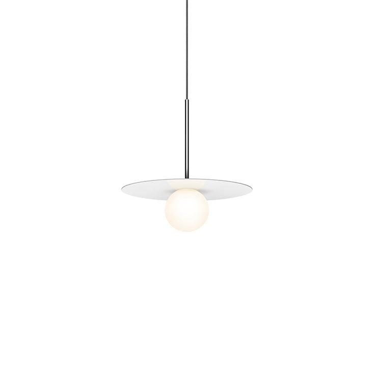 Pablo Designs - BOLA 12 WHT - LED Pendant - Bola Disc - White