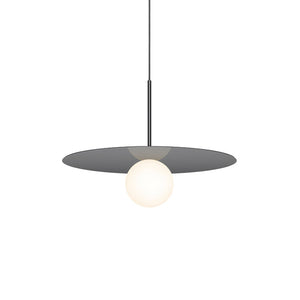 Pablo Designs - BOLA 18 GUN - LED Pendant - Bola Disc - Gunmetal